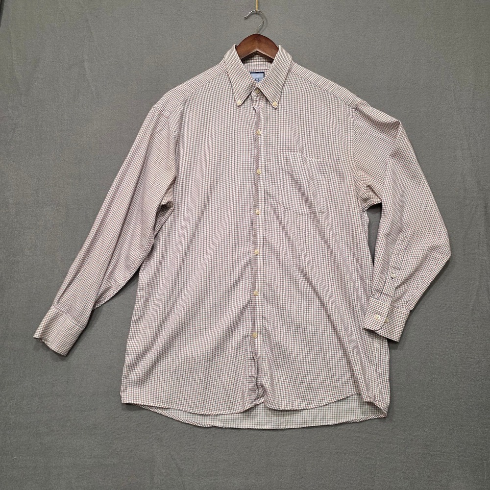 Tommy Hilfiger Mens Long Sleeve Button Up Shirt Size Large‎